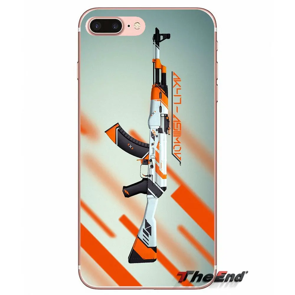 Чехол для Apple iPhone X 4 4S 5 5S SE 5C 6 6S 7 8 Plus 6Plus 7plus 8plus Fundas Coque counter strike CS GO плакат с изображением оружия мягкий чехол