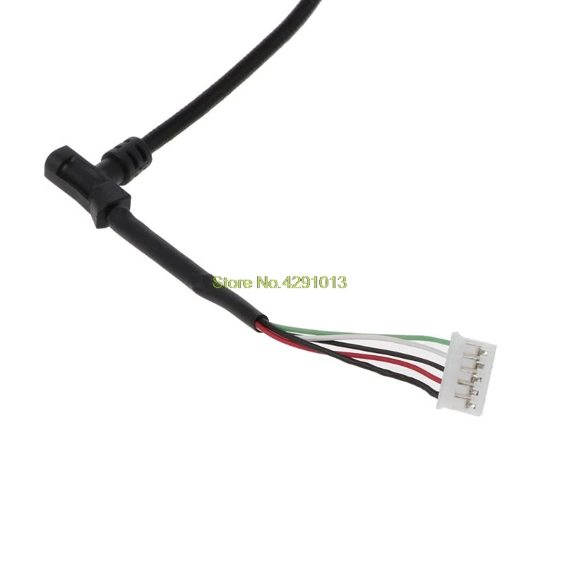 Позолоченный прочный нейлоновый плетеный кабель USB для мыши сменный провод