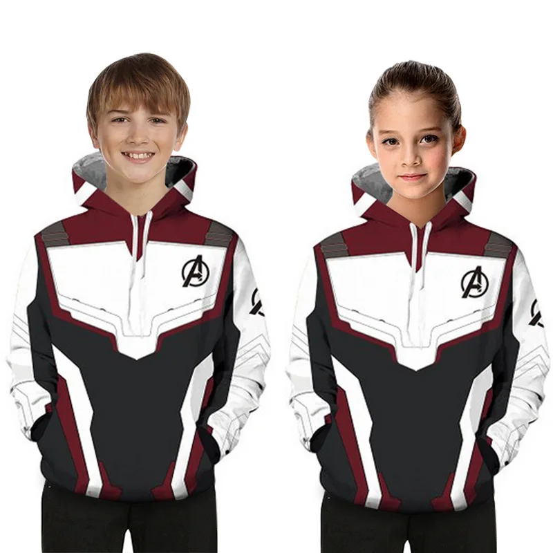 

The Avengers 4 Boys Coats Spring Quantum warfare Hoodies For Boys Full Sleeve Kids Clothes Toddler Boys Jacket Children Clothing