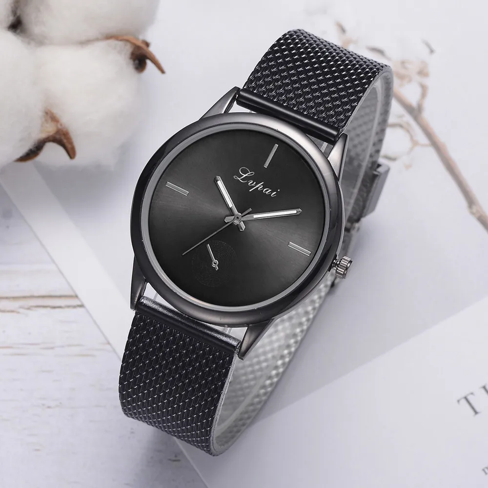 Lvpai Women's Casual Quartz Silicone strap Band Watch Analog Wrist Watch For Fashion Woman Clock