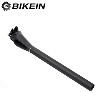 

BIKEIN Road Bike Full 3k Matte Carbon Seatpost 27.2/30.8/31.6mm 400mm Mountain Bicycle Ultralight Aero Seat Tube MTB Parts 200g