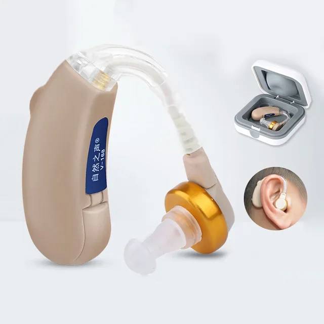 Mini Digital BTE Hearing Aid Aids for Profound Severe Loss Wireless