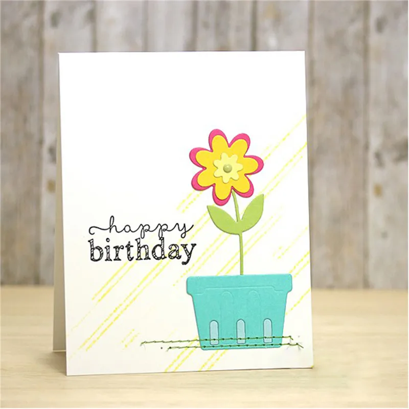 

Eastshape Flower Plant Metal Cutting Dies Scrapbooking Blooming Floral Die Cuts for Card Making Craft Dies Embossing New 2019