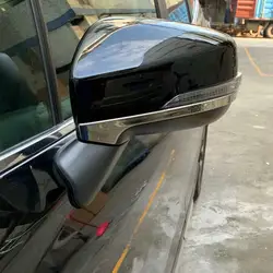 Нержавеющая сталь Боковая дверь Зеркала полосы отделкой 2 шт. Chrome для Subaru Forester 2019 внешние аксессуары