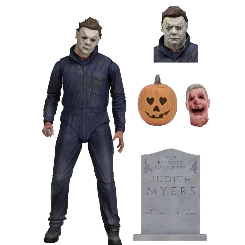 

NECA Halloween Ultimate Michael Myers Action Figures BJD Model Toys 18cm