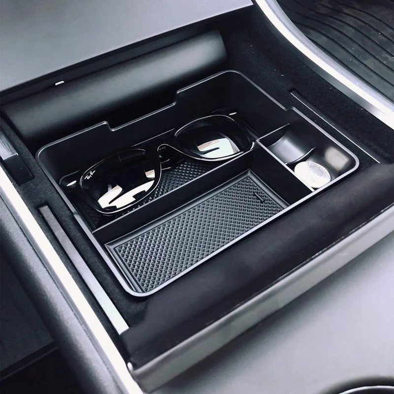 Ящик для хранения в подлокотнике автомобиля центральная консоль Органайзер контейнер держатель коробка для Tesla модель 3 автомобильные аксессуары