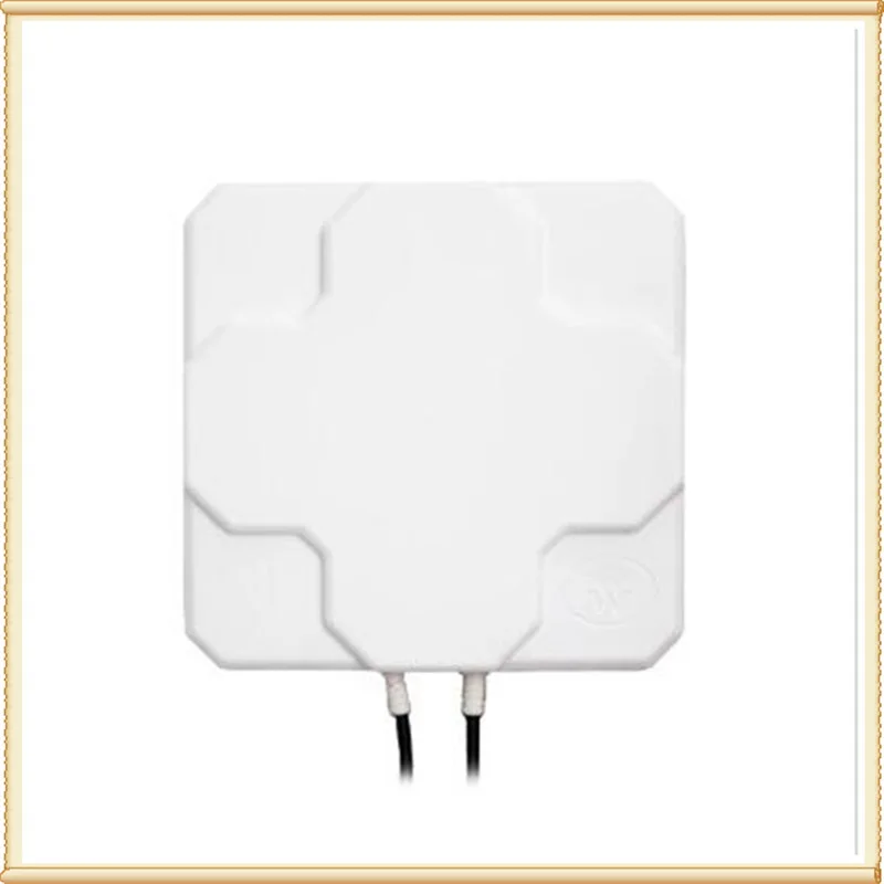 2*22dBi outdoor 4G LTE MIMO antenna,LTE dual polarization panel antenna SMA -Male connector (white or black) 10 M cable 2*22dBi outdoor 4G LTE MIMO antenna,LTE dual polarization panel antenna SMA -Male connector (white or black) 10 M cable