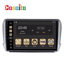 Car 1 din Android 8 0 GPS for Peugeot 2008 208 Autoradio Navigation Head Unit Multimedia