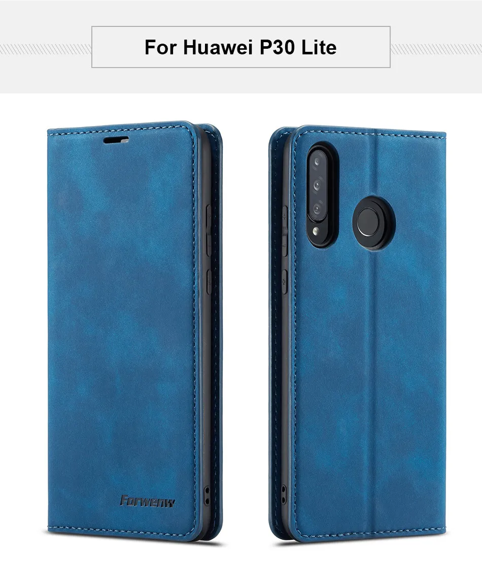 Чехол-книжка для huawei P30 Pro, Магнитный чехол-кошелек для Funda huawei P30 Lite, чехол s, кожаный Винтажный чехол для телефона, чехол для huawei P30 Pro