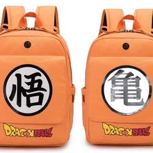 Горячая аниме Dragon Ball Z плечо школьная сумка рюкзак Сон Гоку Оранжевый Холст Рюкзак подарок Хэллоуин школьный рюкзак сумка