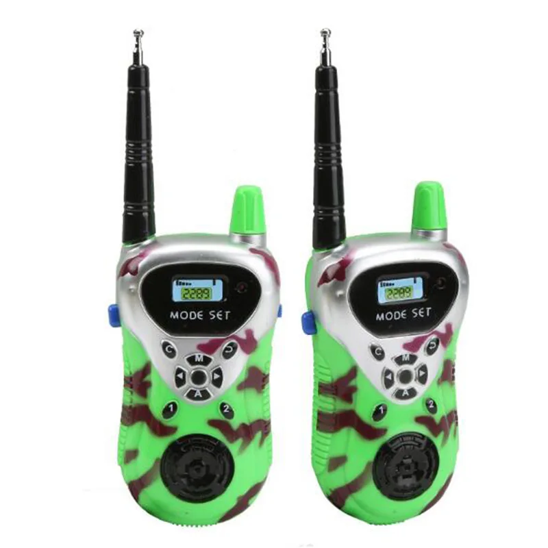 

1 Pair Handheld Toy Walkie Talkie Children Educational Games Interactive Toys kids Cute Kids Radio Relogio Interphone Gift