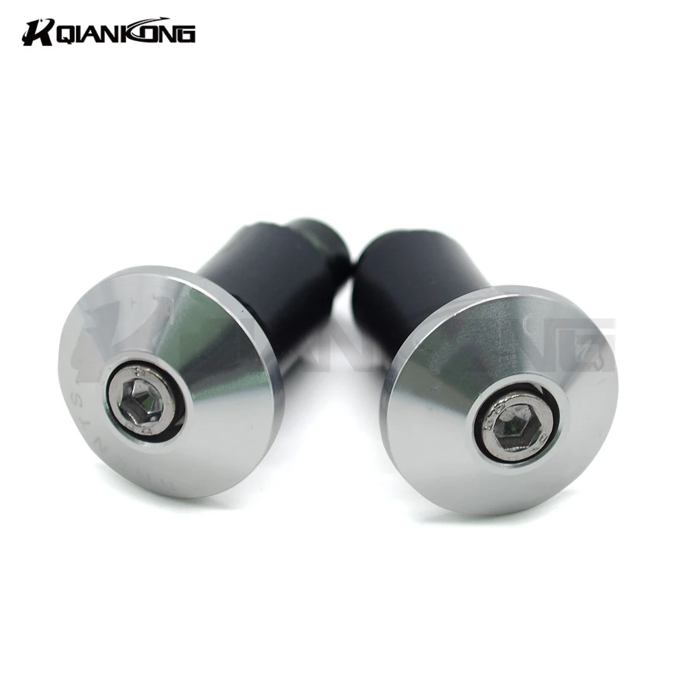 

22mm CNC Aluminum motorcycle handlebar ends handle bar Grips Ends tips FOR suzuki GSXR600 GSXR750 GSXR1000 GSX650F YAMAHA XJR400