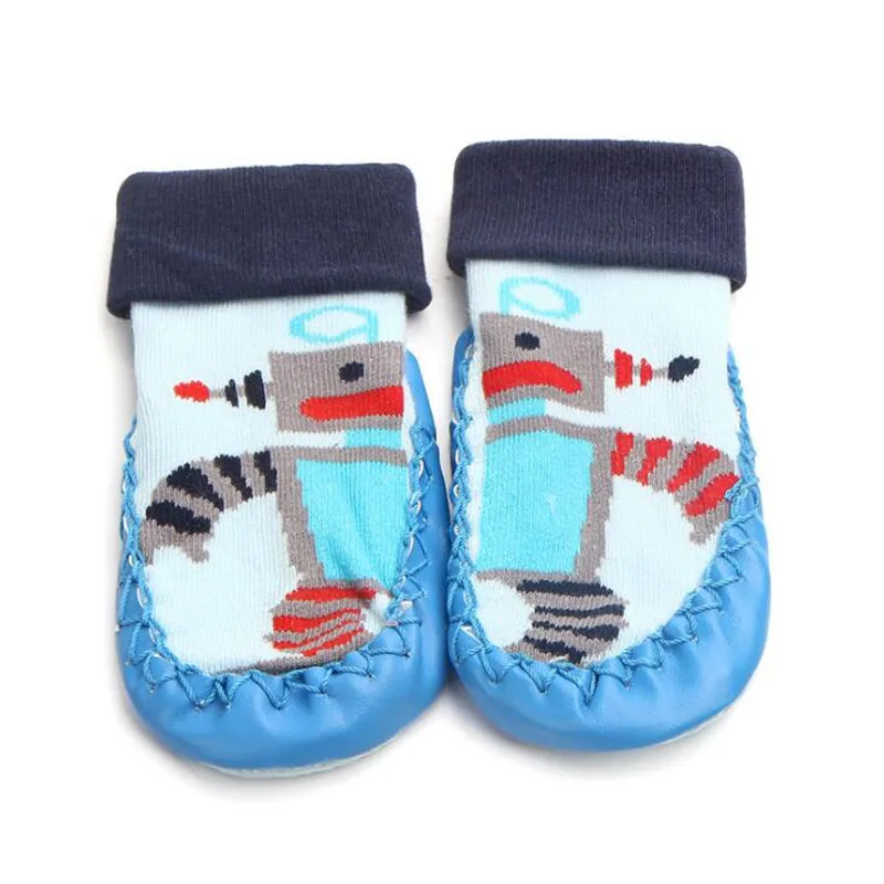Новые Модные дышащие носки для малышей Нескользящие теплые носки для малышей