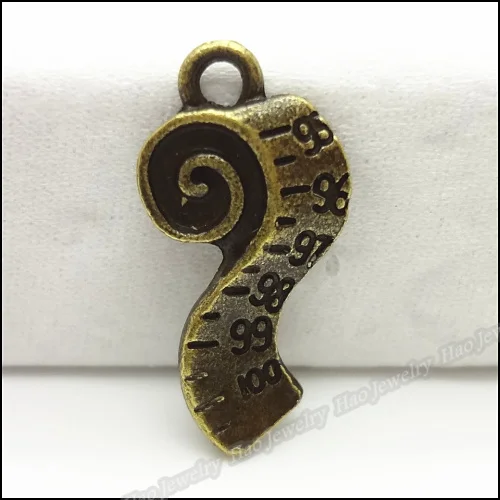 

80pcs Vintage Charms Tape measure Pendant Antique bronze Zinc Alloy Fit Bracelet Necklace DIY Metal Jewelry Findings