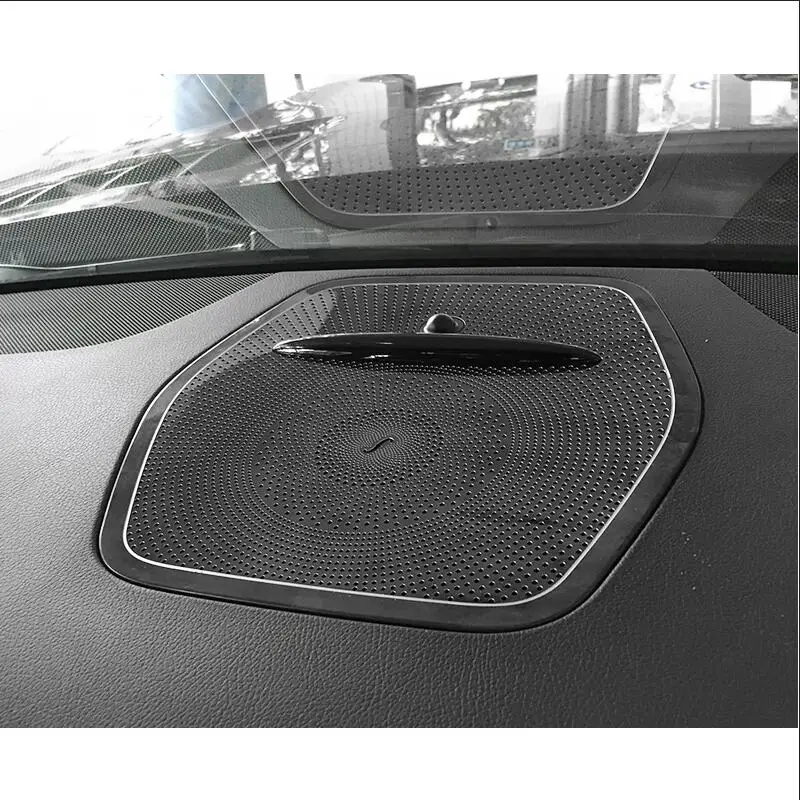 Для Mercedes Benz ML W166 GLE купе C292 GL X166 GLS стайлинга автомобилей наклейка "Audio" приборной панели автомобиля крышки автомобиля отделка интерьера аксессуары