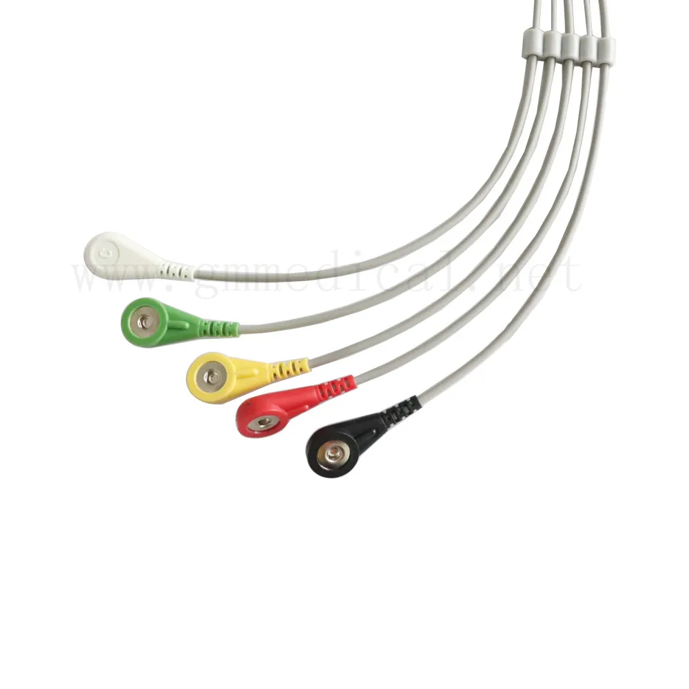 Совместимость с GE Multi-link Leadwire set, 5-Lead, Snap, IEC/AHA