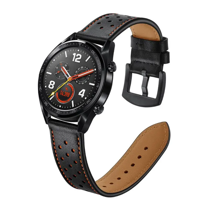 Ремешок для оригинальных часов huawei GT ремешок для часов кожаные умные часы браслет huawei часы GT аксессуары