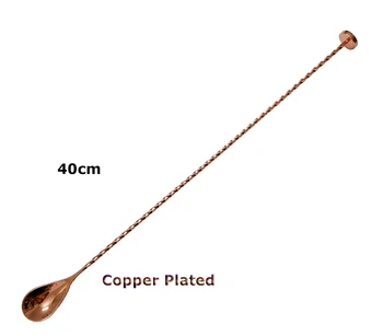 

Free Shipping 40cm Stainless Steel Cocktail Spoon with Hammer Bar Spoon Twist with Muddler/Metal
