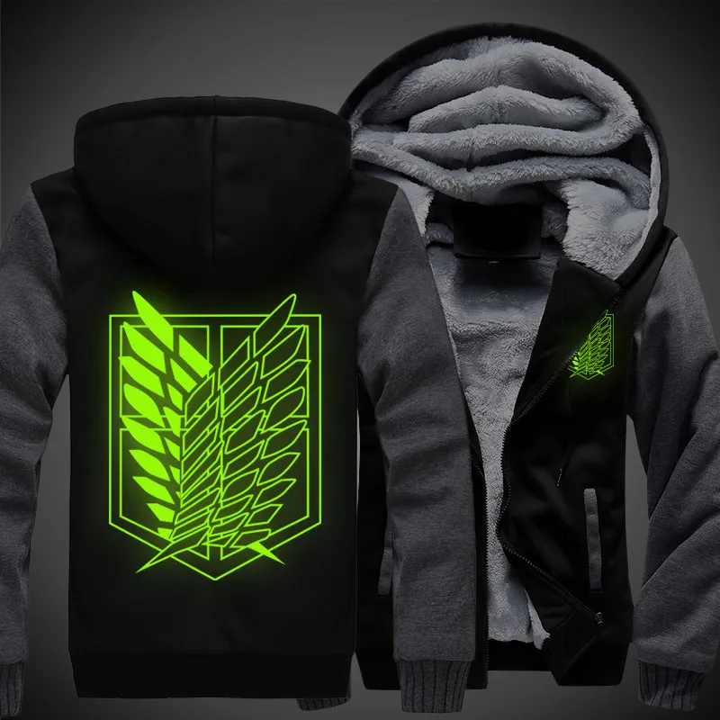 Attack on Titan Shingeki no Kyojin Scouting Legion Cosplay Hoodie Coat Jacket