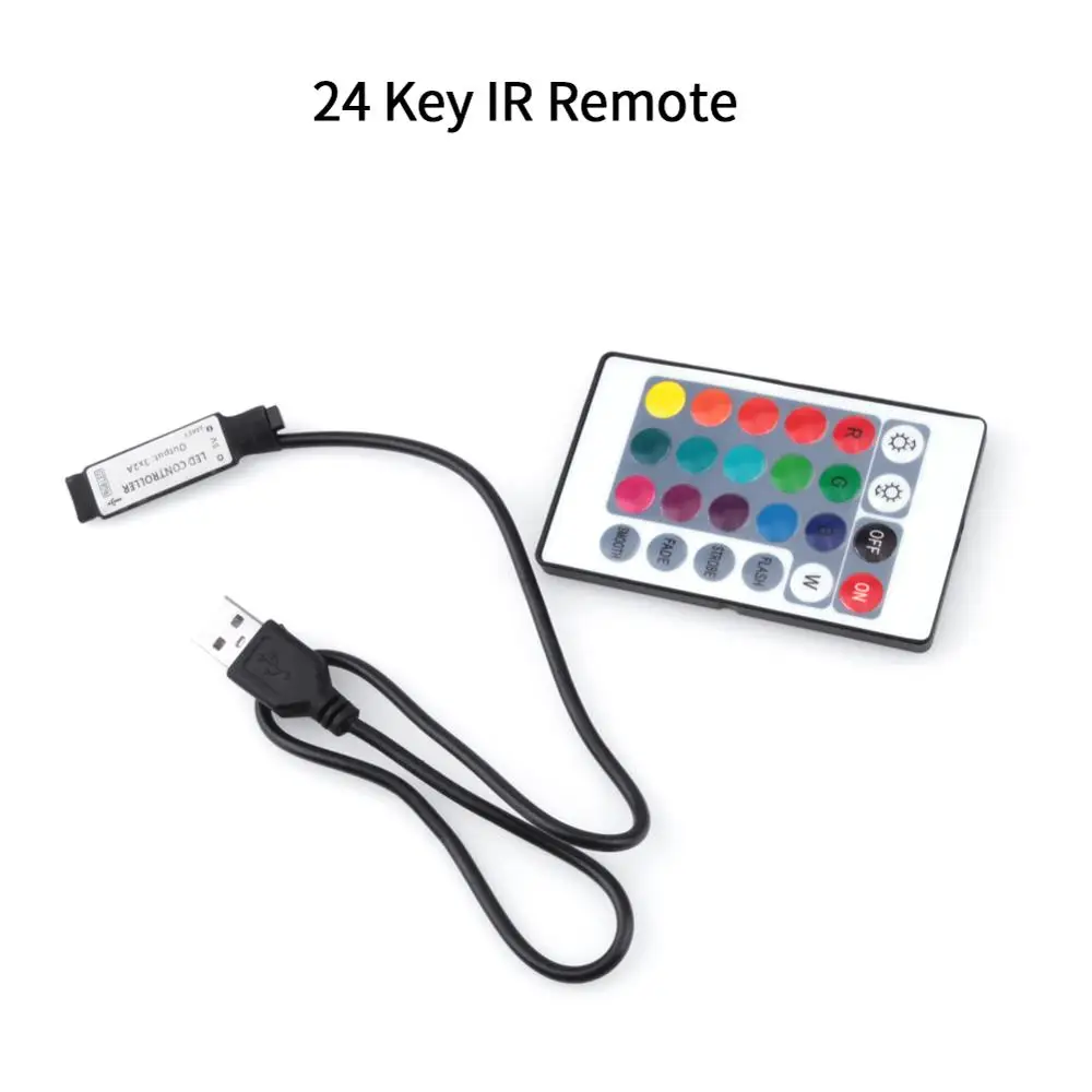Мини пульт дистанционного управления с 3 клавишами 5 в пост. Тока 24Key ИК 17Key RF