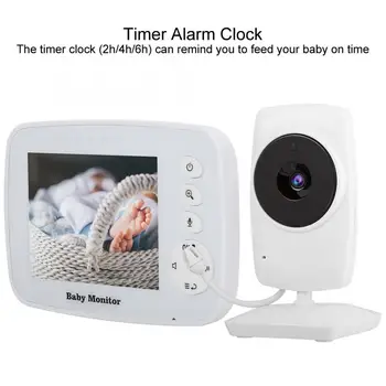 

3.2" Wireless Baby Monitor Camera IR Night Vision Two Way Talk Temperature Sensor 7 Lullabies babyfoon babyfoon met camera