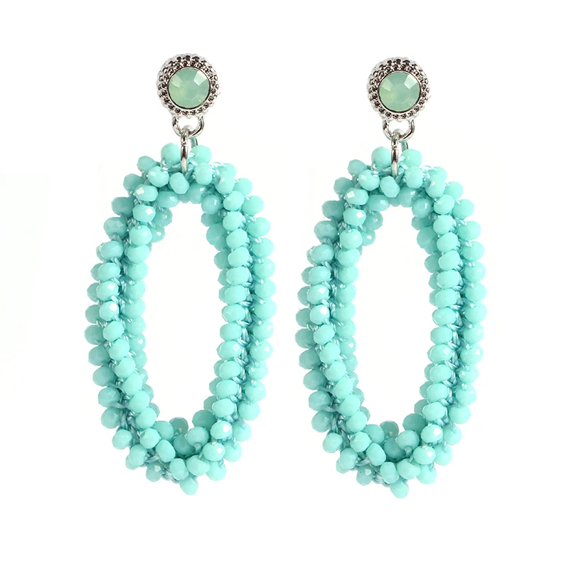 4 Earrings Lt Blue