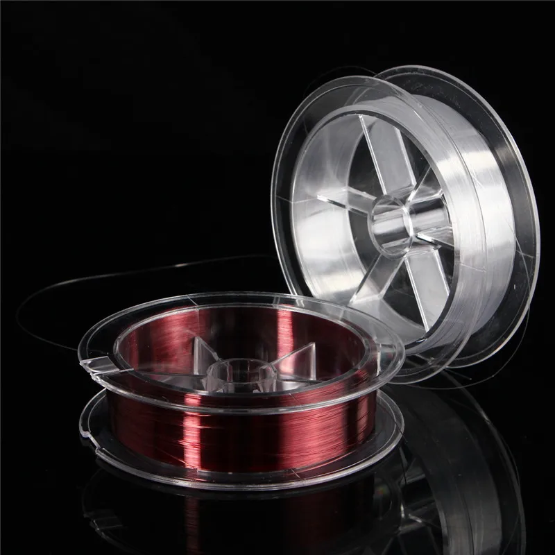 100M Fishing Reel Wire Nylon Clear Thread Cord Sea Fish Line Bait lure