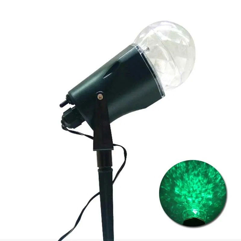 

Crystal Magic Ball Led Stage Lamp 4W Lasers Lamps Projector Stage Effect Lighting Stage Lamp For Party Disco DJ Bar AA