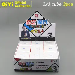QiYi 3x3x3 Кубик рубикедов MoFangGe XMD 9 шт./компл. магический куб 3x3 теплопередача принт Cubo Magico speed Cube Fidget игрушки