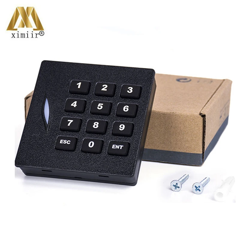 

10 pcs/lot KR102M door access control system card reader IP65 waterproof card reader 13.56MHZ IC card wiegand reader