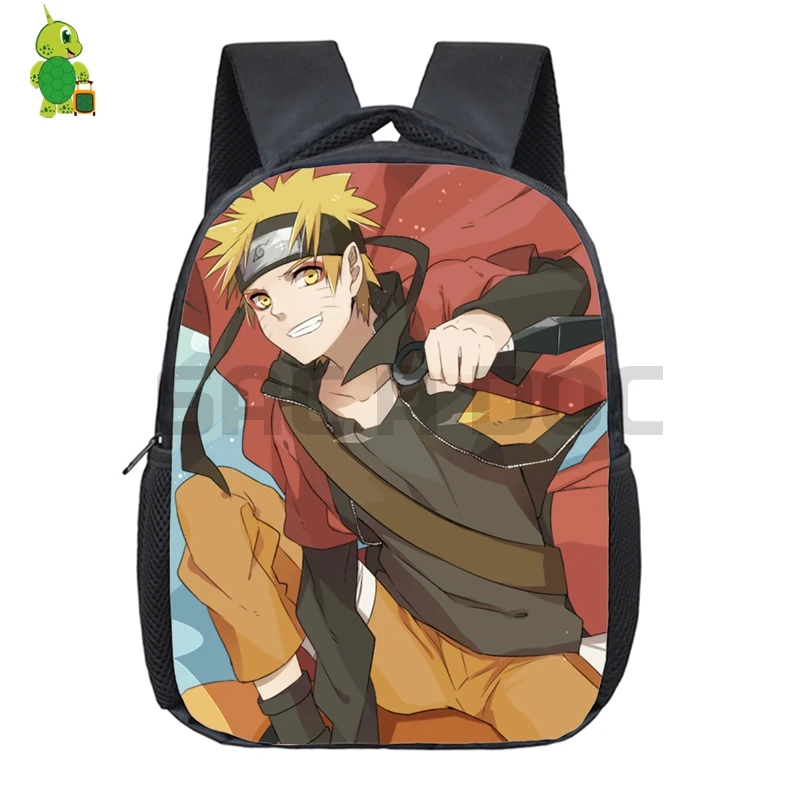 Anime Naruto Backpack Kids Baby Toddler School Bags Cartoon Naruto Sasuke Kakashi Kindergarten Backpacks Children Best Gift - Цвет: 28