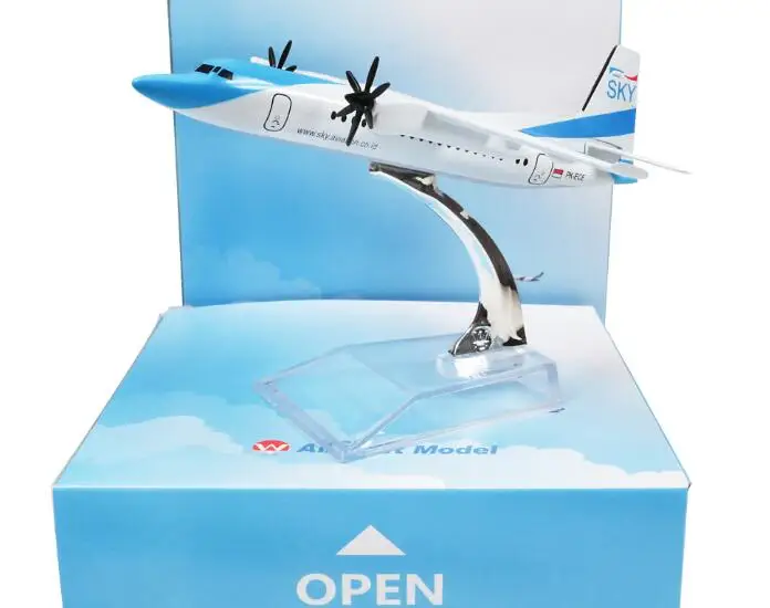 Авиационная модель авиационного самолета из металлического сплава Garuda Indonesia SKY