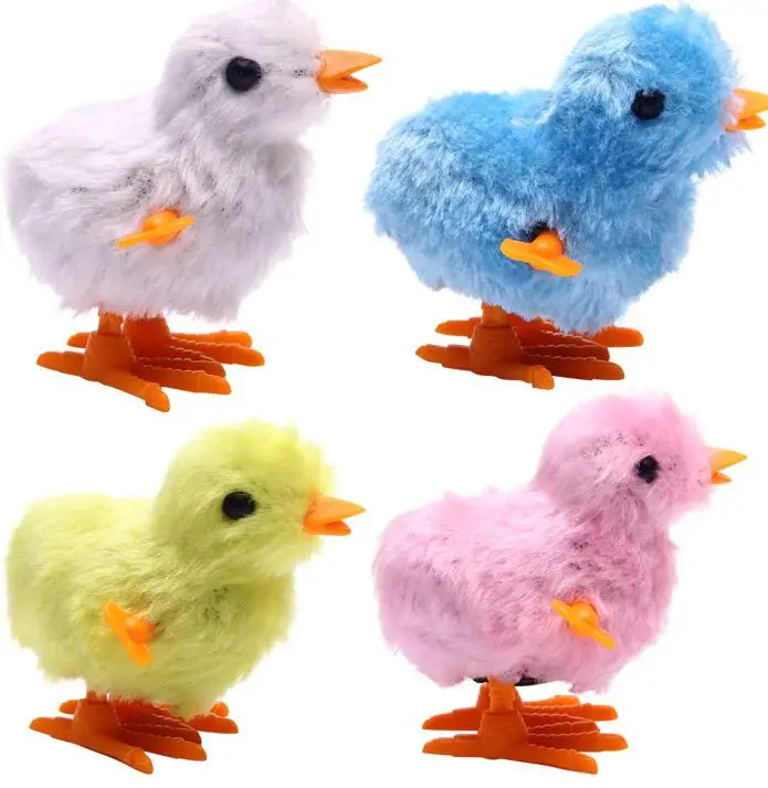 1pcs Chick New Infant Child Toys Hopping Wind Up Easter brinquedos