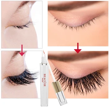 

BEACUIR Nature Eyelash Growth Serum 7 Day Eyelash Enhancer Longer Fuller Thicker Lashes Eyelashes&Eyebrows Enhancer Eye Care