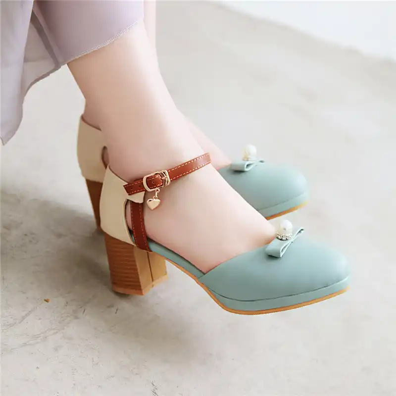 cute block heels