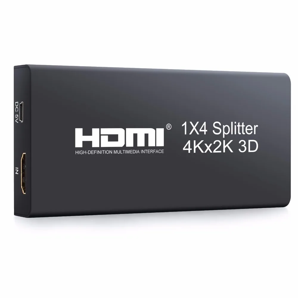 Neoteck 1*4 HDMI сплиттер Поддержка 4K * 2K 3D DTS HD/trueHD/LPCM7.1/DTS/AC3 для XBOX 360 PS4 HDTV| |