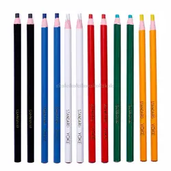 12 шт шелушиться маркер восковой карандаш Цветной пастельный мелок Бумага Roll восковой карандаш для металла Стекло ткань товары для