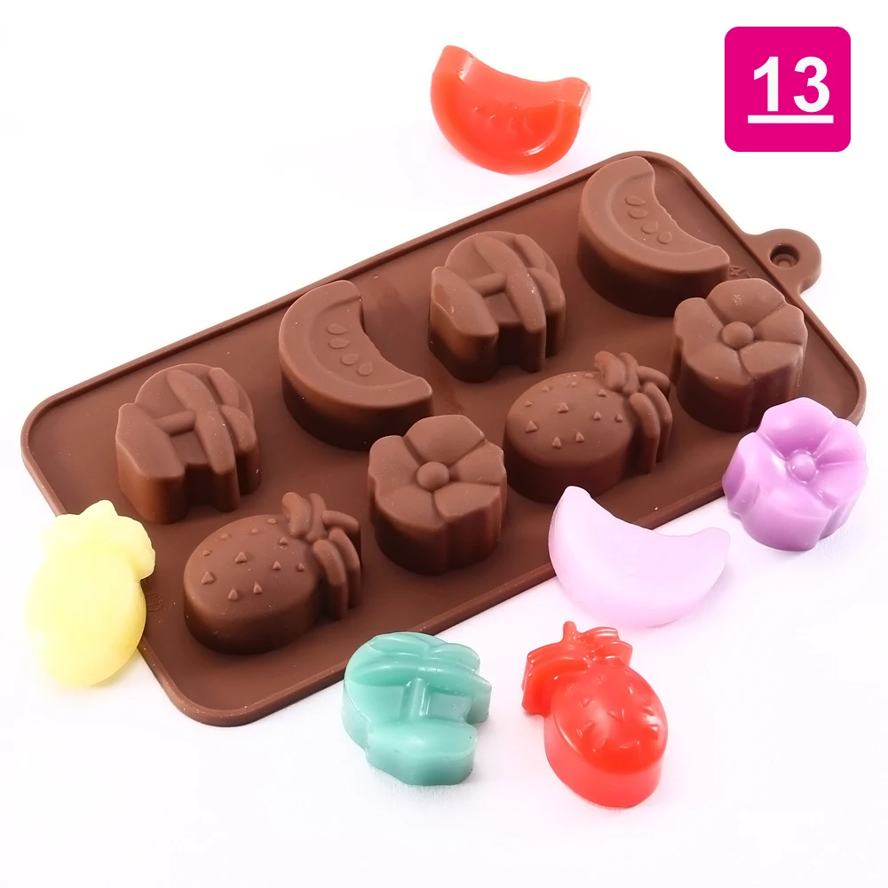 T0922A0195D silicone mold brown detail 13
