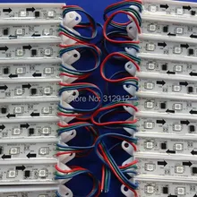 Акция! 20 штук/Коллона DC12V WS2811 СВЕТОДИОДНЫЙ полноцветный СВЕТОДИОДНЫЙ пиксельный модульный, IP68, 0,72 W