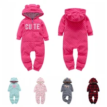 

Baby Rompers Winter Onesie Kids Cute Cartoon Cotton Newborn Clothing Boys Girls Clothes One Piece