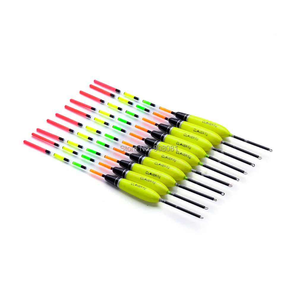 Fish Tackle 10pcs/set 5g 23cm Fishing Float Wood Balsa Wood Buoyage