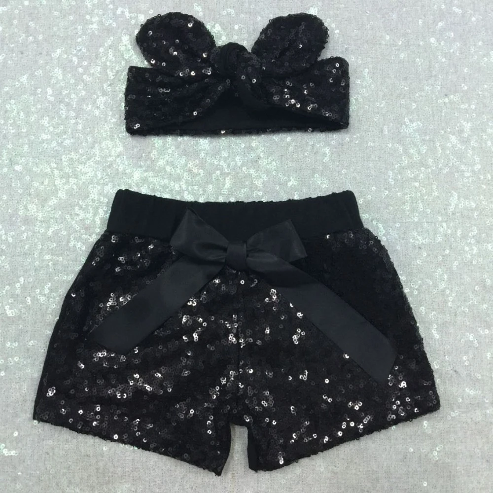 Birthday Girl Bodysuit or Tee sparkle head wrap Mint sequin shorts girls birthday outfit- girls sequin shorts baby girl headband