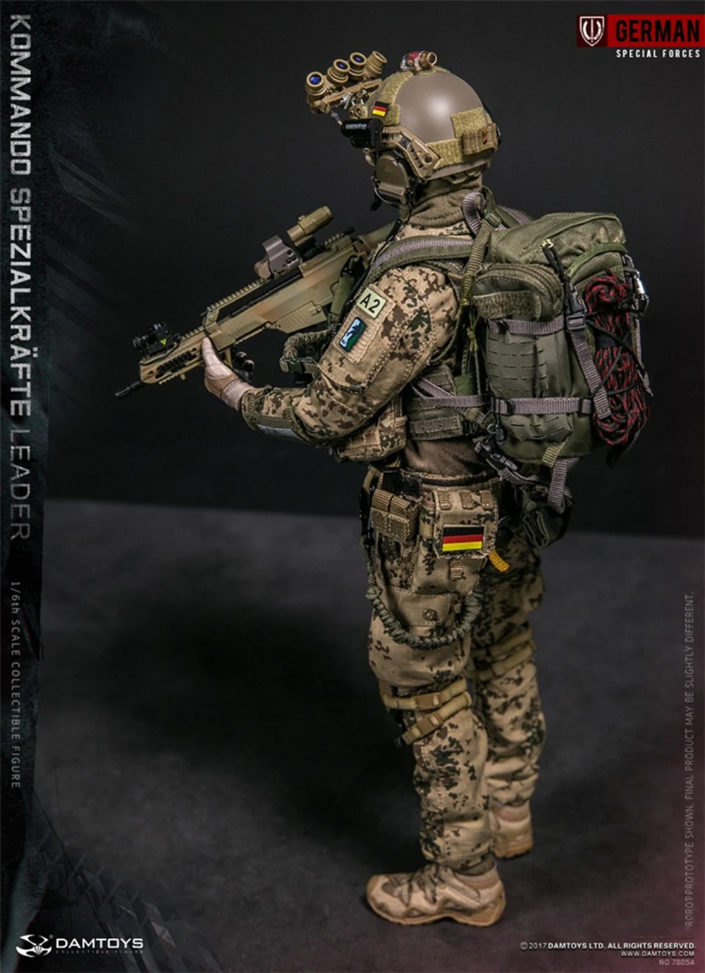 Kommando Spezialkrafte Marine-Fournitures médicales 1//6 Scale-Soldier Story