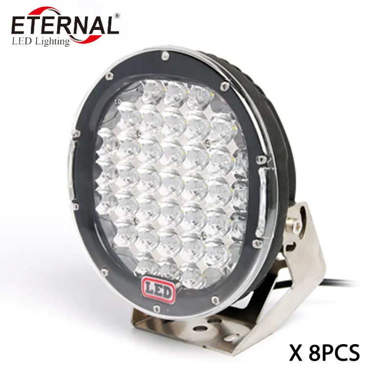 

8pcs-9 inch 185W ARB led driving light for 4x4 offroad UTE Bumper H3 SUV truck trailer driving headlight spot flood beam