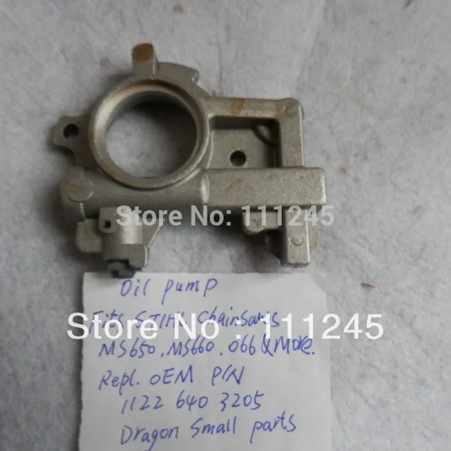 OIL PUMP HOUSING FITS STIHL CHAINSAW 066 MS650 MS660 OILER KIT REPL P/N