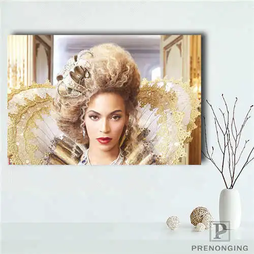 

Custom Canvas Poster Beyonce_ Printing Posters Cloth Fabric Wall Art Pictures For Living Room Decor#18-12-05-H-01-32
