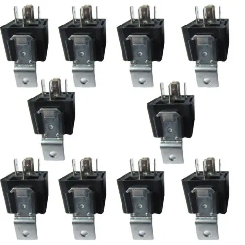 

10 Pack Car Motor Automotive 12V 40A 40 AMP SPDT Relay Relays 5 Pin 5P