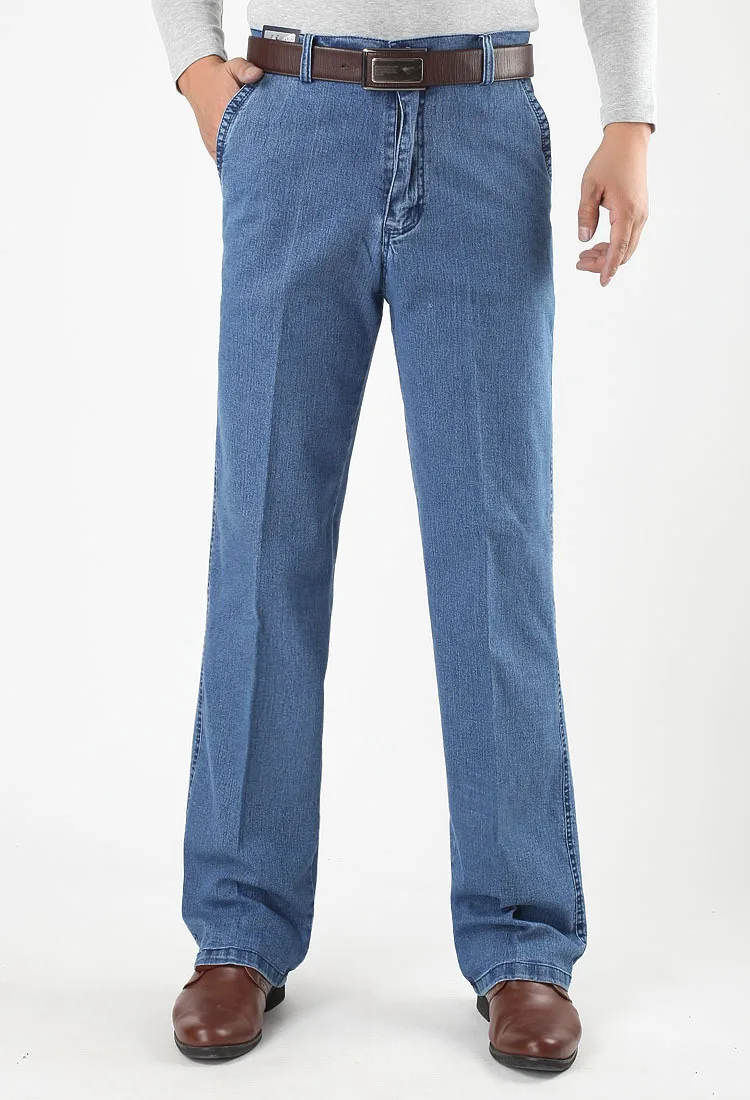 Мужские джинсы большого размера 8XL 9XL 10XL, рабочие брюки, повседневные темно-синие эластичные прямые джинсы, Осенние Стрейчевые хлопковые свободные джинсы