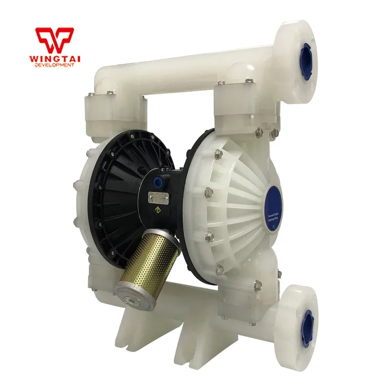 0.7Mpa Polypropylene 568L/min Chemical Sewage Treatment Air Operated