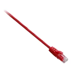 V7 кабель CAT5e UTP (RJ45 м/м) красного цвета, 2 м Cat5e U/UTP (UTP) RJ45 100 Мбит/с rojo